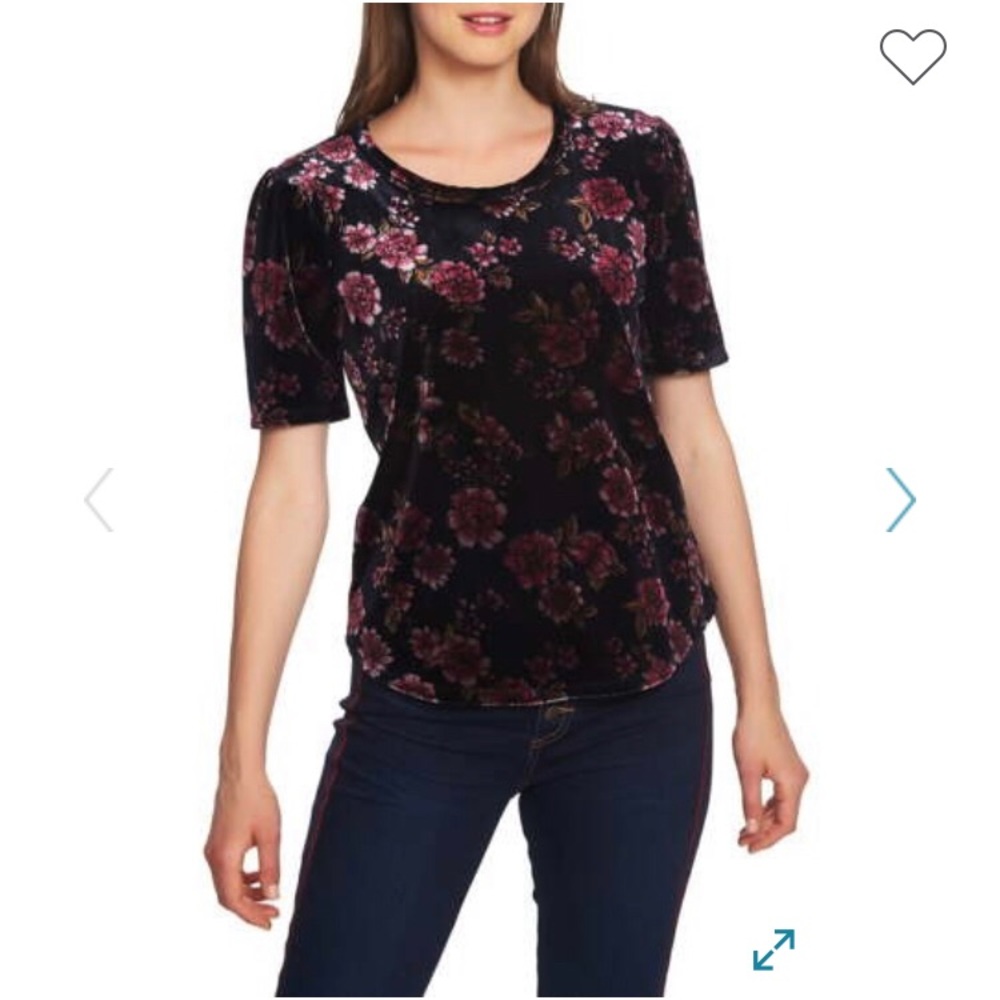 1. State Gallant Garden Velvet Top